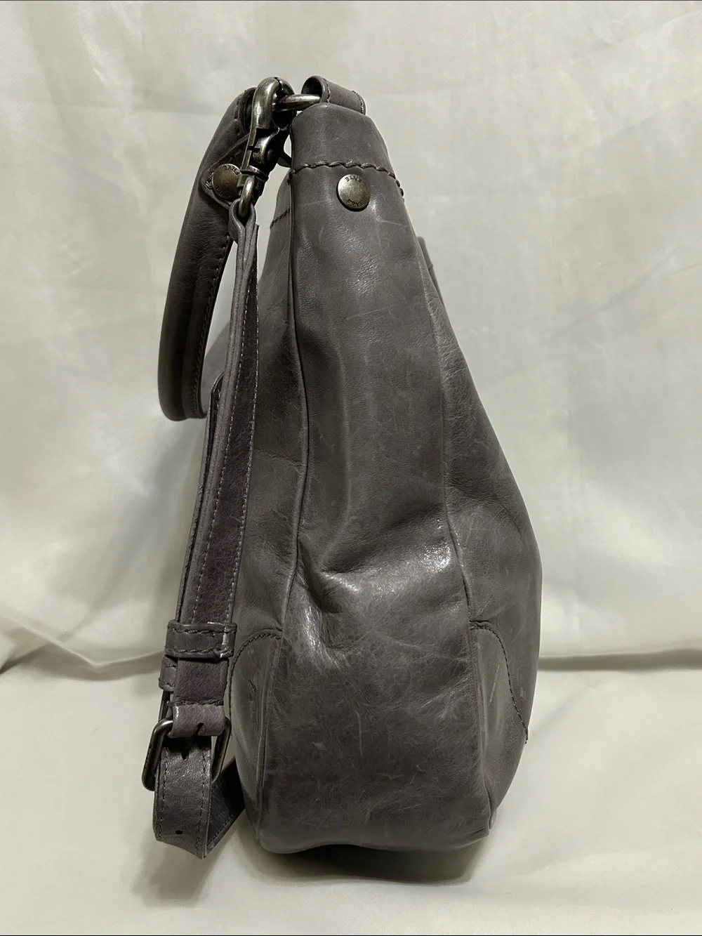 Frye Melissa Hobo Bag In Slate